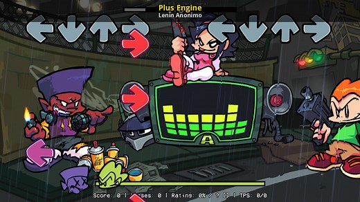 Plus Engine Mod for Friday Night Funkin' | FNF Mods