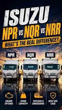 Isuzu NPR vs NQR vs NRR – What’s the Real Difference?