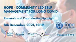 HOPE - Community led self-management for Long COVID webinar