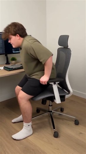 Level up your setup with the Logicfox ergonomic chair🎮
