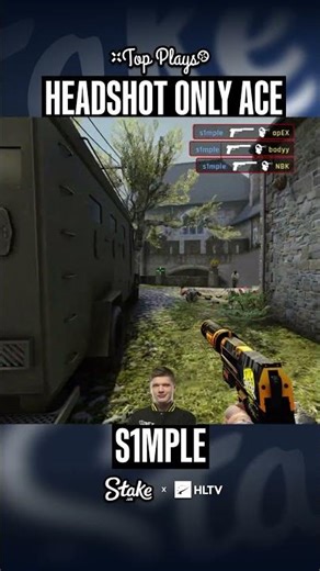 Prime s1mple on Cobblestone 🔫🤯