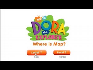Where is Map ? // Dora The Explorer Games // English Full Game Episode //Dora Top Baby Game