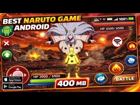 Wajib Coba! Game Naruto Android 400 MB Grafik Keren & Gameplay Seru
