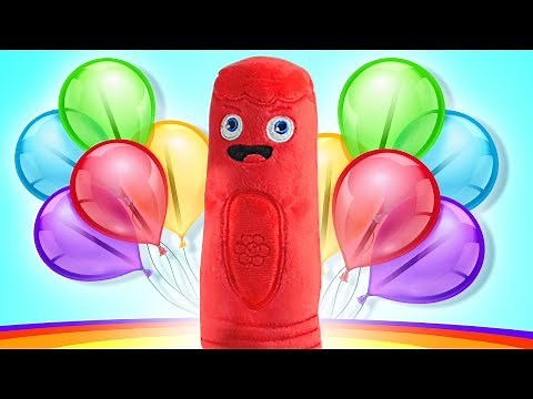 Learn Colors With Yellow & Red | Coloring with Color Crew Plush Toys | Colors for Kids by BabyFirst