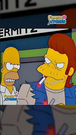 🦊 Homer copies Zorro and challenges a criminal