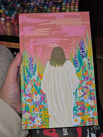 Hand-painted Bibles: Unique Christian Art on Etsy