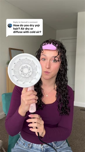Complete Curly Hair Diffusing Routine with Wavytalk