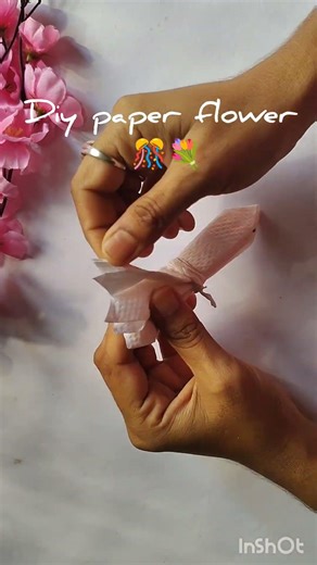 paper flower craft making tutorial