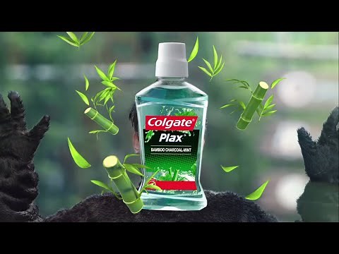Use Colgate Plax Bamboo Charcoal Mint for longer lasting fresh breath!