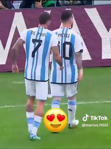 Quand les joueurs respectent Messi❤️. #creatorsearchinsight #visibilite #viral #vues