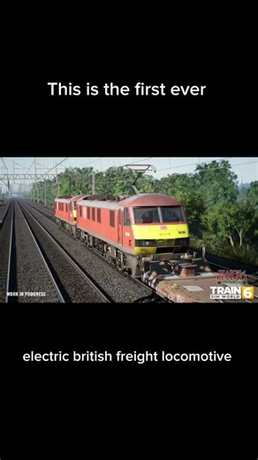 A class 90 in TSW6? #trainsimulator #trainsim #tsw2 #tsw6