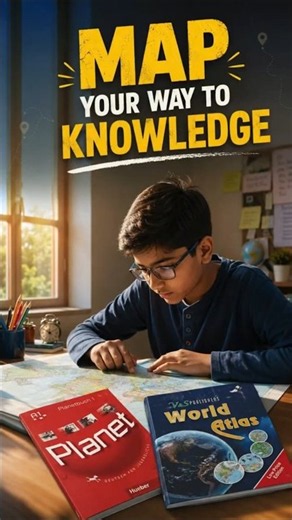 Explore the World with Maps & Atlases #shorts