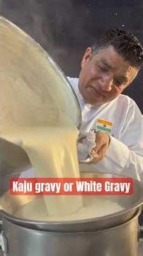 Kaju Gravy or White Gravy #whitegravy #cookingrecipes #chefsubhash79