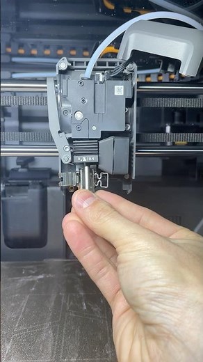 P2S Quick Nozzle Swap :)#bambulab #bambulabp2s #tutorial
