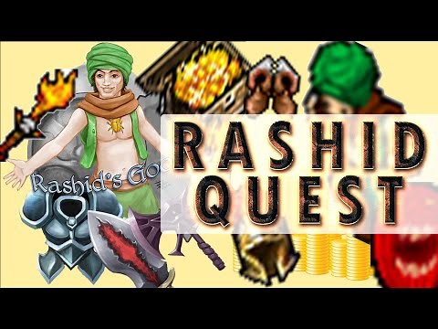 Tibia: Rashid Quest - The Travelling Trader Quest | Guía en Español