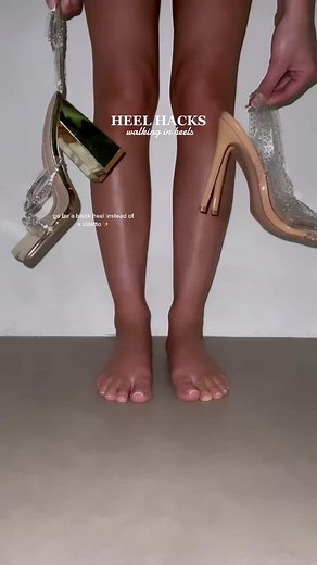 Heel Hacks: Walking in Block Heels with Style and Comfort