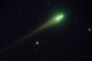 Nasa says rare green comet will make first appearance in 50,000 years on Thursday
