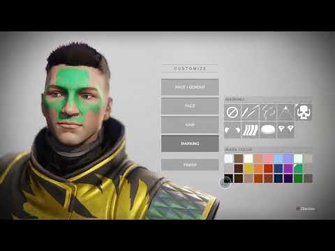 Destiny 2 - All Character Creation Options