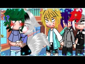 If Y/n turn into a cat for 24hours||Gachaclub||Part2||•Magical kiss•||different MHA AU x F!Y/n