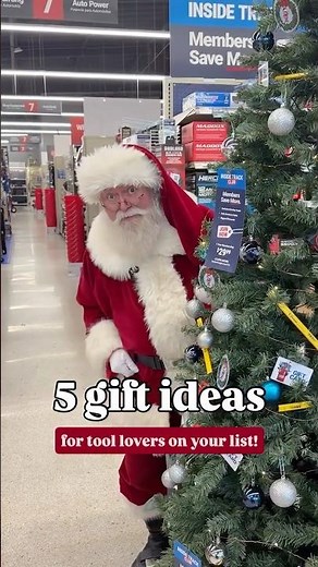 Santa stopped by to highlight some gift ideas from #HarborFreight! 🎁