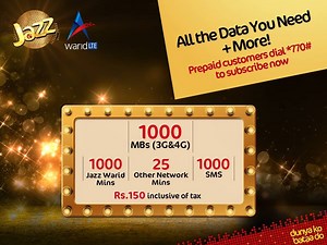 Become a premium customer with the Jazz Weekly Gold Plus offer and receive all you need and more from Pakistan's biggest data network. Visit: http://bit.ly/2vuWKlb to subscribe to this amazing offer. #JazzGold #Prepaid | Jazz