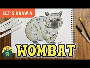How to Draw a WOMBAT! - [Episode 35]