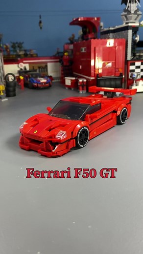 The Ferrari F50 GT is the newest 8w Ferrari added to the collection, designed by “Mcgwerks” …build instructions available on his Rebrickable.com account. • Printed Pirelli tires by “BrickVisions” available at Brickvisions.com …link in my bio on my Linktree. • • • Lego speed Champions alternate builds Lego speed champions upgrades New Lego speed champions 2024 Best Lego speed champions speed Champions mods best speed champions to buy Lego 2024 speed champions sets • • • #leg#legotiktokg#legospeed