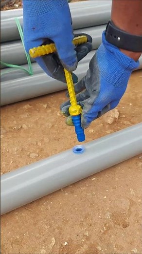 🔥I Made this Tool👌#install #drip #irrigation #idea