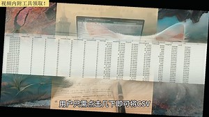 csv文件用什么打开？csv文件如何转为excel？CSV是什么格式？