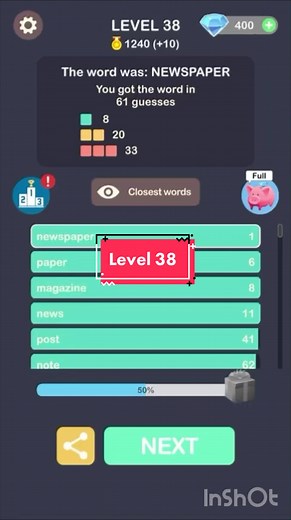 Contexto level 38 #contexto #level38