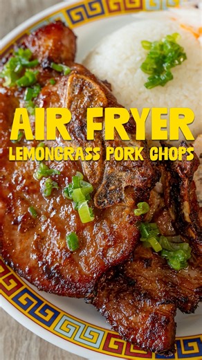 574K views · 6.2K reactions | My grilled lemongrass pork chop has quickly become one of my most well-known recipes, because it’s honestly just that good. But sometimes, you don’t really want to hassle with the grill—so today, we’re simplifying the process and making it in the air fryer! Recipe and measurements: https://feedthepudge.com/air-fryer-lemongrass-pork-chop/ #vietnamesefood #vietnameserecipes #porkchops #lemongrass | feedthepudge | Facebook
