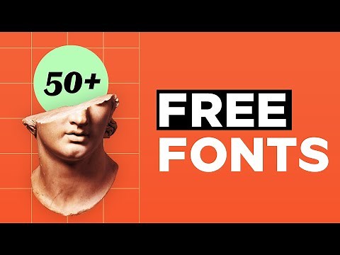 50+ INCREDIBLE FREE Fonts - DOWNLOAD NOW 💸
