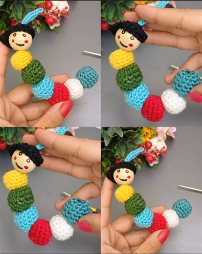 Very cute easy crochet cute keychain (PART 2 | Design