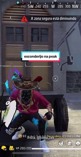Bug para Esconderijo na Peak - Free Fire
