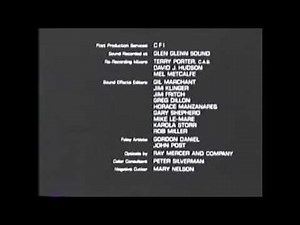 The Terminator (1984) End Credits (Telefutura 2004) (INCOMPLETE)