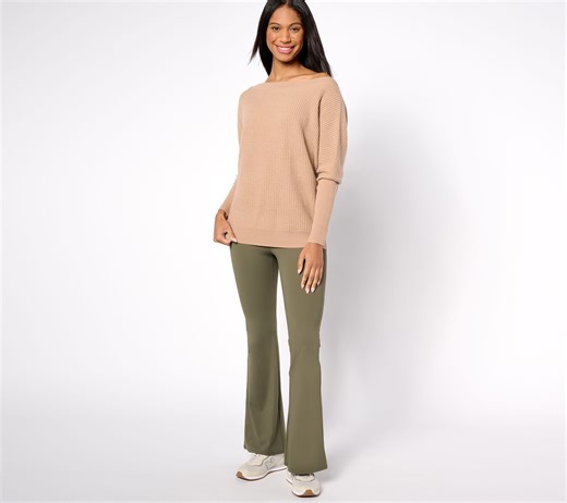 Studio Park x Kerstin Lindquist Petite Flare Legging - QVC.com