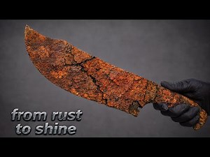 This Knife Was 100% Rusted – Full Restoration