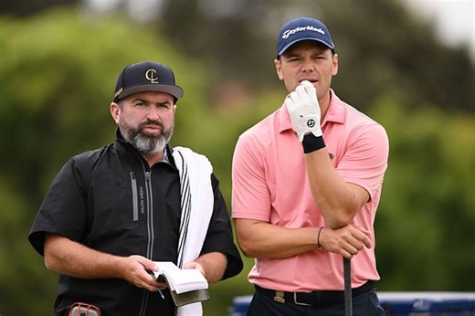 Who is Martin Kaymer's caddie?