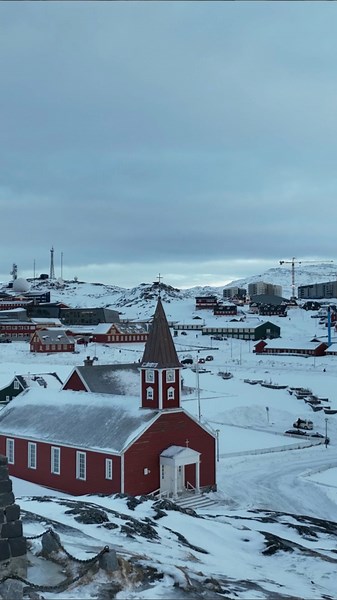 Nuuk: Drone tour of Greenland's capital and most populous city