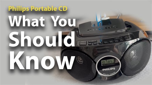Watch Philips Portable CD - Review on Amazon Live