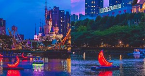 Seokchon Lake: Experience Riding On A Moon Boat and UFO Boat At South Korea