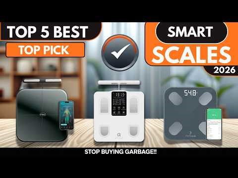 [Top 5] BEST Smart Scales in 2026 || “Watch Before You Buy!”