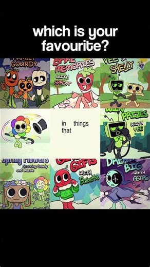 which dandys world poster is your favourite? #roblox #dandysworld #shorts