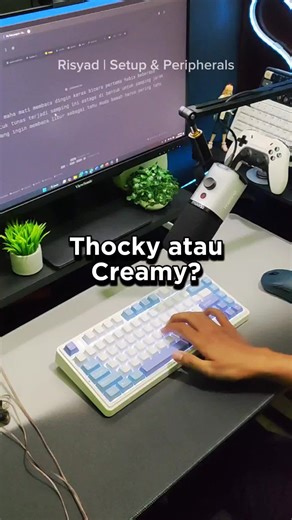 Rekomendasi Keyboard F75 Aula: Thocky vs Creamy