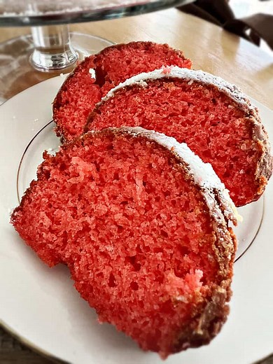 Blackberry Wine Cake