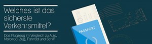 Infografik: Sichere Verkehrsmittel - So sicher ist das Fliegen