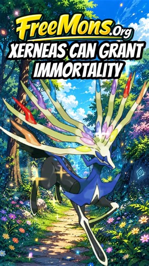 Xerneas Can Grant Immortality #pokemon #nintendo #gaming #foryou
