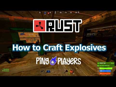 How to Craft Explosives in Rust