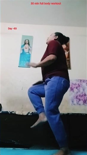 💪 Day -83 weight lose chole ting 12 weeks shred chellenge 🏋️#shortvideo #shorts #chloetingchallenge