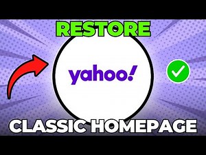 Restore Yahoo Classic Homepage in 2026 (Quick & Easy)